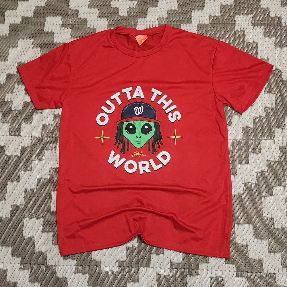 Nationals  Alien Graphic T-Shirt